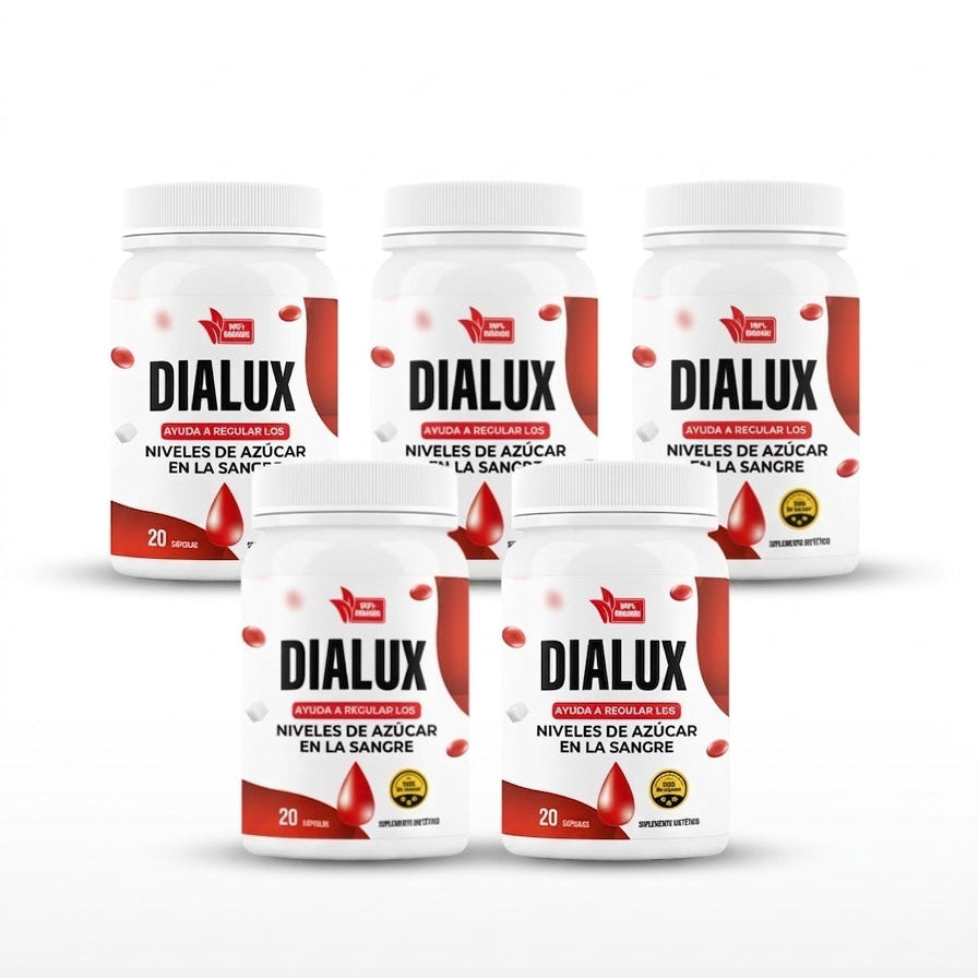Dialux - Soporte Natural para el Control de Glucosa y Metabolismo